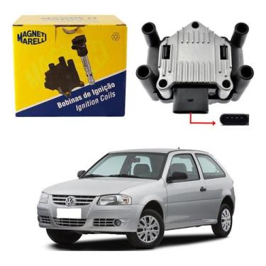 Imagem de Bobina De Ignição Marelli Gol G4 1.0 8v 2006 A 2014 - Magneti Marelli