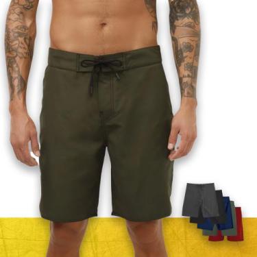 Imagem de Shorts SURF LISO Mauricinho Bermuda Praia Academia Tactel Verão 1043 -