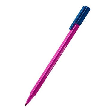 Imagem de Caneta triplus color 323 staedtler escolha a cor, 323-61 MALVA ESCURO