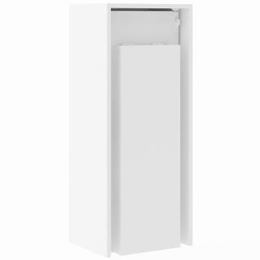 Imagem de Balcão Tábua de Passar Roupa 164cm Retrátil Branca Prateleiras Tecnomobili TP3030