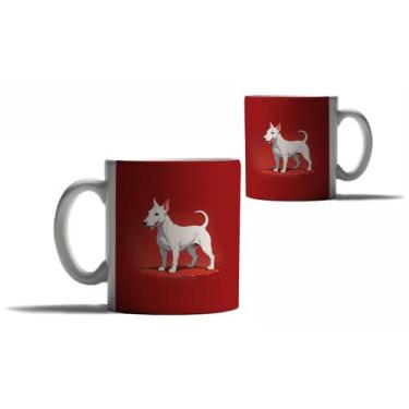Imagem de Caneca Personalizada Presente Cachorros Raças Bull Terrier - Enjoy Sho