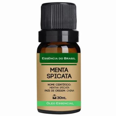 Imagem de Óleo Essencial Menta Spicata 30ml - Puro E Natural - Essência do Brasi
