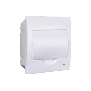 Imagem de Quadro de Distribuição Embutir Margirius Para 8 Disjuntores Padrão