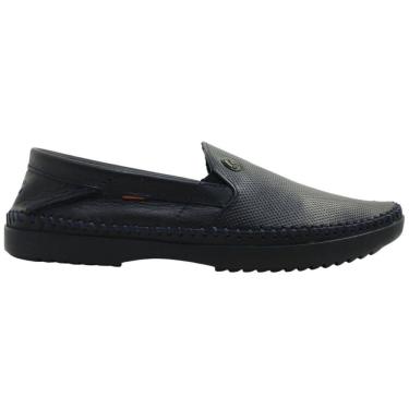 Imagem de Sapato Masculino Mocassim Casual Social Dia a Dia Passeio Trabalho em Couro Free Way LoganX-4