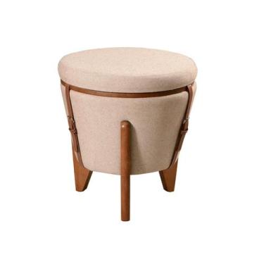 Imagem de Puff Decorativo Baú Flex Tampo Para Mesa Centro Zeus - Larflex