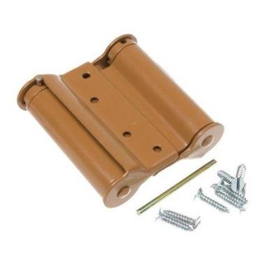 Imagem de (1pç) Dobradica 3pol. 7,5cm Vai-vem Porta Bar Faroeste Bang Ouro - COI