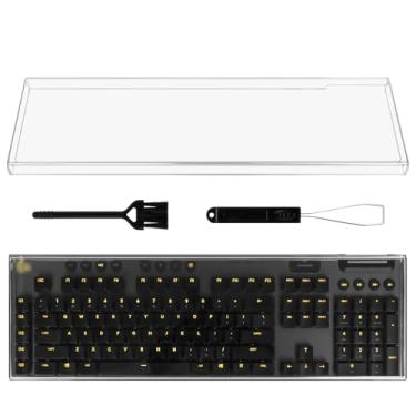 Imagem de Geekria Capa antipoeira para teclado, capa de teclado de acrílico transparente compatível com Logitech G915 / Logitech G915 X Lightspeed/Logitech G815