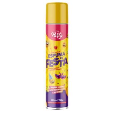 Imagem de Espuma Para Festas Neve Artificial Spray 400ml Carnaval Natal - MUNDIA