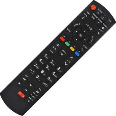 Imagem de Controle Compatível Tv Lcd Led Panasonic Smart Vc-8182 - Genérica