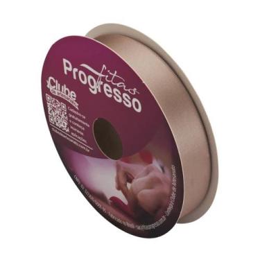 Imagem de Fita de Cetim Progresso 22mm 50 Mts Chocolate 971