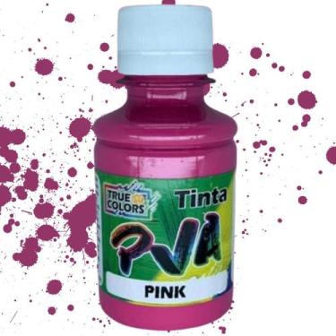Imagem de Tinta PVA Fosca Cores Quentes True Colors 100 ml, PINK - 7145