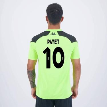 Imagem de Camisa Kappa Vasco Treino Atleta 2024 10 Payet, P