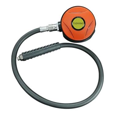 Imagem de TUDIVING-Regulador de respiração para mergulho autônomo, regulador de mergulho com narguilé, redutor de pressão, mordida na boca para mergulho subaquático, regulador de mergulho autônomo (set 1)