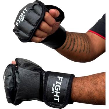 Imagem de Luva MMA Adulto Oficial (Preto, G)
