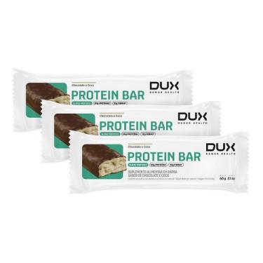 Imagem de Protein bar - 3 unidades - Dux Human Health, Chocolate e Coco