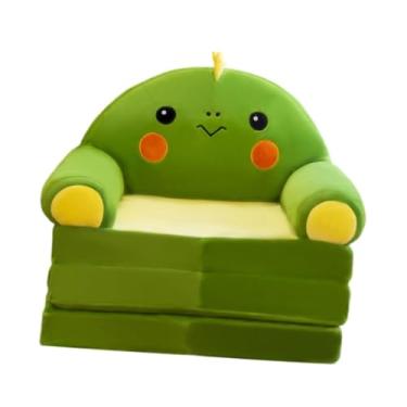 Imagem de Ｂｅｓｇａ Caso de sofá infantil Mini -Cartoon poltrona para meninos garotos cadeira dobrável dobrada para o quarto de jogo em casa, Style D