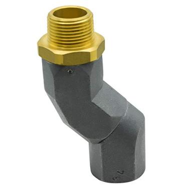 Imagem de Groz 43880 Bocal de combustível de plano duplo giratório, 3/10.2 cm NPT x 3/10.2 cm NPT