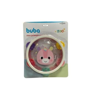 Imagem de Pandeiro Rosa: para Desenvolvimento Sensorial das Crianças - Buba