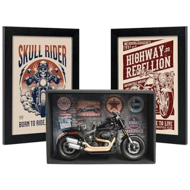 Imagem de Miniatura Moto HD Maisto - Kit Motociclista (Fat Bob)