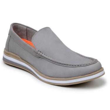 Imagem de Tênis Mocassim Masculino Casual Em Couro Legítimo Slip On - Parra Boot