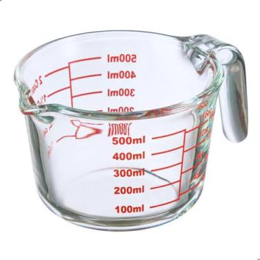 Imagem de Jarra Medidora Vidro Temperado 500ml Transparente Original - Original 