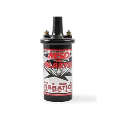 Imagem de MSD Série Blaster de bobina de ignição 8222, estilo canister, alta vibração, preto, individual