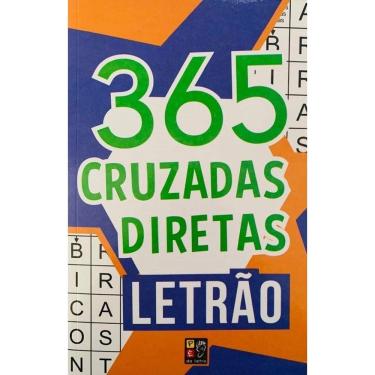 Imagem de Livro: 365 Cruzadas Diretas - Letrão - Laranja E Roxo