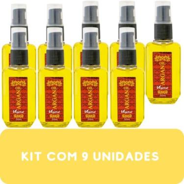 Imagem de Reparador de Pontas Vegetrat Óleo de Argan Frasco 50ml Kit Promocional