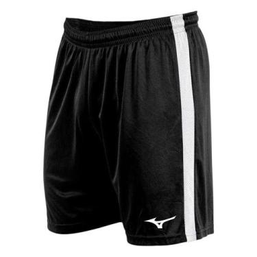 Imagem de Calção Mizuno Futebol II Masculino, Preto, G