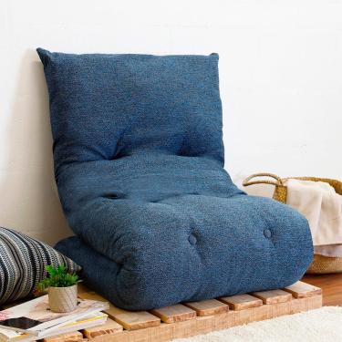 Imagem de Futon Dobrável de Espuma Solteiro Jeans - Emcompre