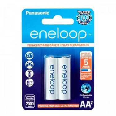 Imagem de Pilha Recarregável 1,2v Aa 2000mah Eneloop (c-2 Pilhas) Panasonic - Car - 2 f002