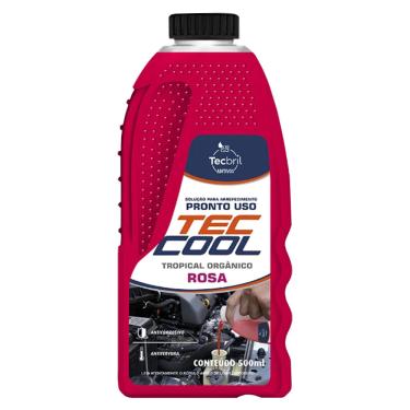 Imagem de Aditivo Concentrado Orgânico Rosa Radiador Tecbril 1 Litro