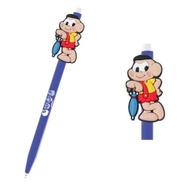 Imagem de Caneta esferográfica fannpen turma da mônica cascão - newpen