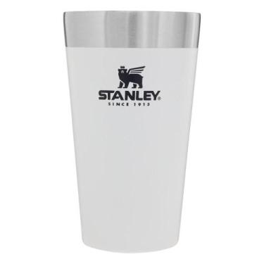 Imagem de Copo Térmico Stanley Cerveja Sem Tampa 473 ml, Branco Polar