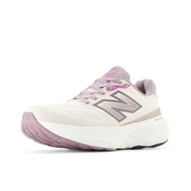 Imagem de New Balance Fresh Foam X 880 V15 Tênis de corrida feminino, Linho/vinho de gelo escuro/maracujá, 7.5 Wide