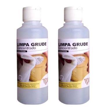 Imagem de Tira Grude Removedor Kit Com 2 Remove Sujeira Cola Chiclete - W&w