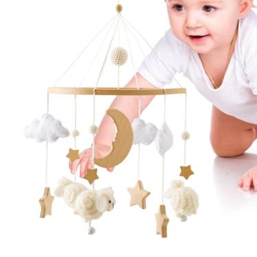Imagem de Móbile para Berço Infantil - Berço Portátil Com Música,Móbile Musical Portátil Estilo Boho para Meninos e Meninas de 0 a 3 Anos - Decoração para Berçario