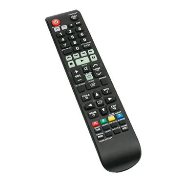 Imagem de AH59-02538A Replace Remote Control fit for Samsung HT-F5500 HT-F5500K HT-F5500W HT-F5502K HT-F5530 HT-F5530HK HT-F5530K HT-F5550 HT-F5550HK HT-F6530 Home Theater System Blu-Ray DVD Player