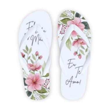 Imagem de Chinelo Personalizado Dia das Mães  Presente Criativo e Exclusivo - Es