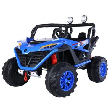 Imagem de Carro Elétrico Quadriciclo Infantil Jipe 4x4 A Bateria 12v - Bang Toys