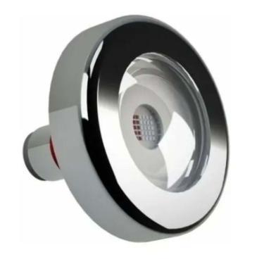 Imagem de Luminária Led Refletor Para Iluminação Piscina Power Led 6W Inox Rgb - Tholz