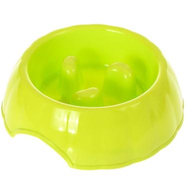 Imagem de Comedouro Tigela Alimentação Lenta 18x5,5cm 350ml Verde