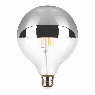 Imagem de Lâmpada Filamento Led Defletora G125 E27 - 100-240V 2.400K