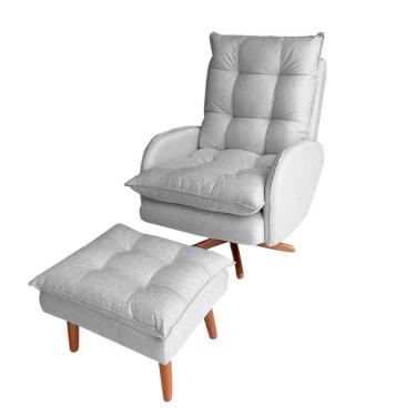 Imagem de Poltrona De Amamentação Clarice - Base Estrela Giro E Balanço - Tb 187