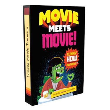 Imagem de Dr. Moku Movie Meets - Trivia Game for 13+, 2-24 Players - Fun Icebreakers for Parties & Office Events - Easy Setup, Many Ways to Play - Gifts for Movie Buffs - 100 Cards