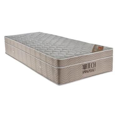 Imagem de Colchão Solteiro Airtech Spring Mola Superpocket (25x88x188) Bege - Or