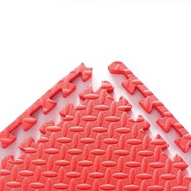 Imagem de K ERATISNIK Tapetes De Espuma Interligados Com 9 Peças, 1 Polegada Espessura, Para Academia Em Casa, Fitness, Proteção Superfície Exercícios, Acolchoamento Eva Borda, Equipamento Treino (1 Polegada,