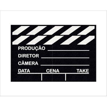 Imagem de CAPACHO CLAQUETE DE CINEMA