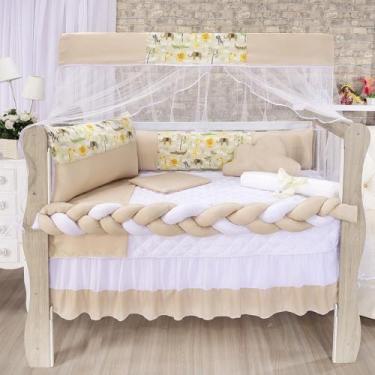 Imagem de Kit Berço Trança Imperial 11 Peças Menina Menino - LuckBaby Store, Saf