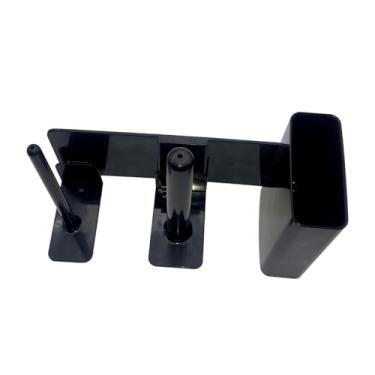 Imagem de Ｂｅｓｇａ Suporte para copos e tampas, acessórios para máquina de raspadinha com suporte para canudos, 3 em 1, fácil instalação, dispensador de copos com